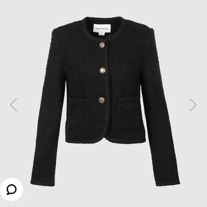 NWT Black  Blazer Tailored Suit Jacket